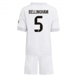 Real Madrid Bellingham 5 Hjemmedrakt Barn 2025-2026 Fotballdrakter
