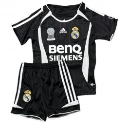 Real Madrid Bortedrakt Barn Retro 2006-2007 Fotballdrakter