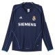 Real Madrid Bortedrakt Retro 2005-2006 L/S Fotballdrakter