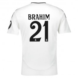 Real Madrid Brahim 21 Hjemmedrakt 2024-2025 Fotballdrakter