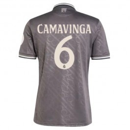 Real Madrid Camavinga 6 Tredjedrakt 2024-2025 Fotballdrakter