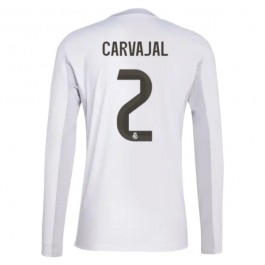 Real Madrid Carvajal 2 Hjemmedrakt 2025-2026 L/S Fotballdrakter