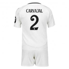 Real Madrid Carvajal 2 Hjemmedrakt Barn 2024-2025 Fotballdrakter
