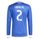 Real Madrid Carvajal 2 Tredjedrakt 2025-2026 L/S Fotballdrakter