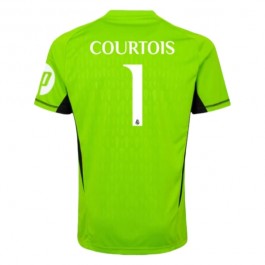Real Madrid Courtois 1 Keeper Hjemmedrakt 2023-2024 Fotballdrakter