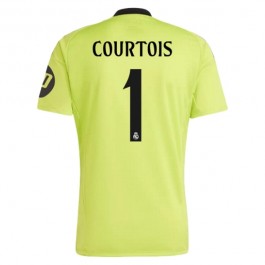 Real Madrid Courtois 1 Keeper Hjemmedrakt Fourth 2024-2025 Fotballdrakter