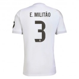 Real Madrid E.Militao 3 Hjemmedrakt 2025-2026 Fotballdrakter