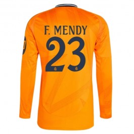 Real Madrid F.Mendy 23 Bortedrakt 2024-2025 L/S Fotballdrakter