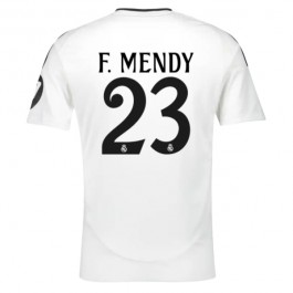 Real Madrid F.Mendy 23 Hjemmedrakt 2024-2025 Fotballdrakter