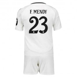 Real Madrid F.Mendy 23 Hjemmedrakt Barn 2024-2025 Fotballdrakter