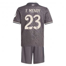 Real Madrid F.Mendy 23 Tredjedrakt Barn 2024-2025 Fotballdrakter