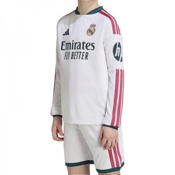 Real Madrid Hjemmedrakt Barn 2026-2027 Langermet Real Madrid Hjemmedrakt Barn 2026-2027 Langermet