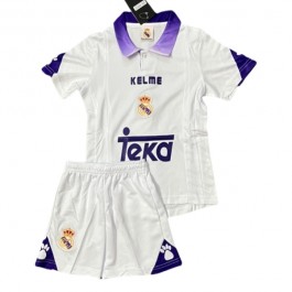 Real Madrid Hjemmedrakt Barn Retro 1997-1998 Fotballdrakter