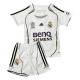 Real Madrid Hjemmedrakt Barn Retro 2006-2007 Fotballdrakter