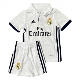 Real Madrid Hjemmedrakt Barn Retro 2016-2017 Fotballdrakter