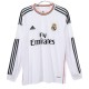 Real Madrid Hjemmedrakt Retro 2013-2014 L/S Fotballdrakter