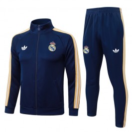 Real Madrid Jakke + Bukse Barn 2026-27 - Blå