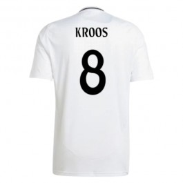 Real Madrid Kroos 8 Hjemmedrakt 2024-2025 Fotballdrakter