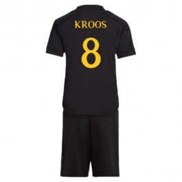 Real Madrid Kroos 8 Tredjedrakt Barn 2023-2024 Fotballdrakter