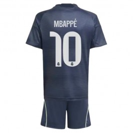 Real Madrid Mbappé 10 Bortedrakt Barn 2025-2026 Fotballdrakter