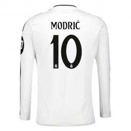 Real Madrid Modrić 10 Hjemmedrakt 2024-2025 L/S Fotballdrakter