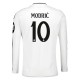 Real Madrid Modrić 10 Hjemmedrakt 2024-2025 L/S Fotballdrakter