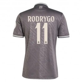 Real Madrid Rodrygo 11 Tredjedrakt 2024-2025 Fotballdrakter