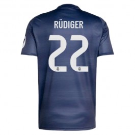 Real Madrid Rüdiger 22 Bortedrakt 2025-2026 Fotballdrakter