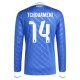 Real Madrid Tchouameni 14 Tredjedrakt 2025-2026 L/S Fotballdrakter