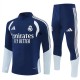 Real Madrid Tracksuit 2026-27 - 1-4 Zip Blå