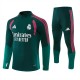 Real Madrid Tracksuit 2026-27 - 1-4 Zip Grønn Rød