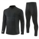 Real Madrid Tracksuit 2026-27 - 1-4 Zip Svart