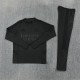 Real Madrid Tracksuit 2026-27 - 1-4 Zip Svart