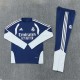 Real Madrid Tracksuit Barn 2026-27 - 1-4 Zip Blå