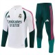 Real Madrid Tracksuit Barn 2026-27 - 1-4 Zip Hvit