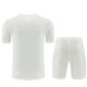 Real Madrid Treningsdrakt + Shorts Barn 2026-27 Beige