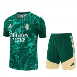 Real Madrid Treningsdrakt + Shorts Barn 2026-27 Grønn