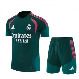 Real Madrid Treningsdrakt + Shorts Barn 2026-27 Grønn Rød