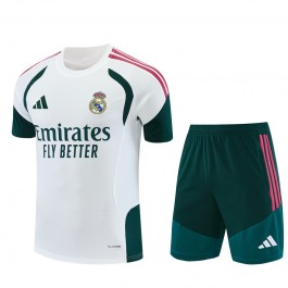 Real Madrid Treningsdrakt + Shorts Barn 2026-27 Hvit