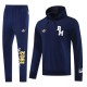Real Madrid Treningsdress 2025-26 - Hoodie Blå