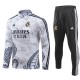 Real Madrid Treningsdresser 2023-24 - 1-4 Zip Hvit