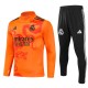 Real Madrid Treningsdresser 2024-25 - 1-4 Zip Dragon Orange