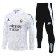Real Madrid Treningsdresser 2024-25 - 1-4 Zip Hvit