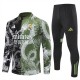 Real Madrid Treningsdresser 2025-26 - 1-4 Zip Grønn