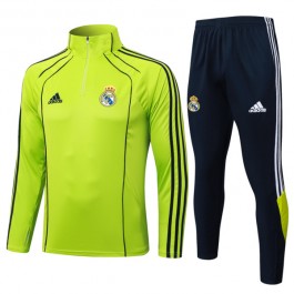 Real Madrid Treningsdresser 2025-26 - 1-4 Zip Grønn