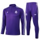 Real Madrid Treningsdresser 2025-26 - 1-4 Zip Purple