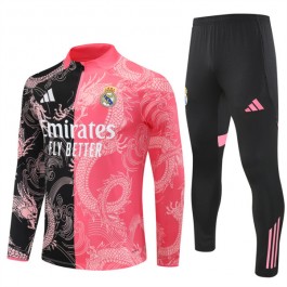 Real Madrid Treningsdresser 2025-26 - 1-4 Zip Rosa