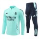 Real Madrid Treningsdresser Barn 2024-25 - 1-4 Zip Blå