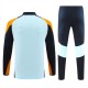 Real Madrid Treningsdresser Barn 2024-25 - 1-4 Zip Orange