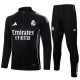 Real Madrid Treningsdresser Barn 2025-26 - 1-4 Zip Svart